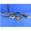 Image 1 : 3 Leather Slings, 1 Leather Ammo Belt and a Leather Strap