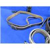 Image 2 : 3 Leather Slings, 1 Leather Ammo Belt and a Leather Strap