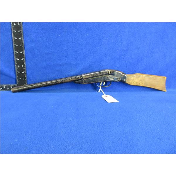 Made in England Toy Double Barrel Cork Shotgun