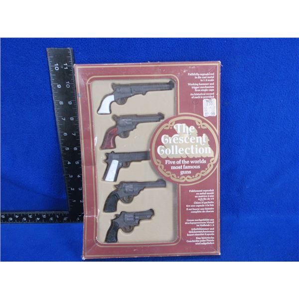 The Crescent Collection - 1/3 Scale Die Cast Cap Guns