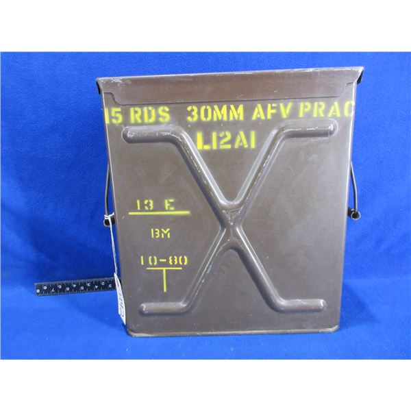 Metal Ammo Can - 12" x 5 1/2" x 13 1/2" High