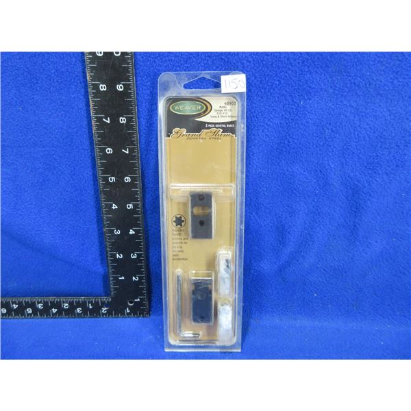 NEW - Weaver Grand Slam 2 Piece Dovetail Bases # 48903