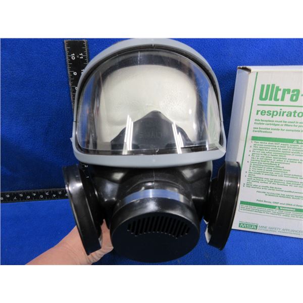 NEW - Ultra-Twin Respirator Faceplate - Full Face Mask
