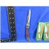 Image 2 : 4 Sportsman's Folding Lock Knives - 3 1/2" Blades