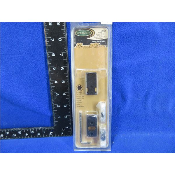 NEW - Weaver Grand Slam 2 Piece Dovetail Bases # 48906