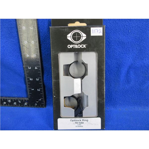 NEW - Optilock Sako 1" Low Rings