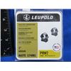 Image 2 : NEW - Leupold 1" Medium Matte Rings PRW2 # 174081