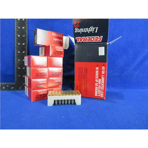 22 LR (PICKUP ONLY) 40gr HV Lightning Federal Cartridges