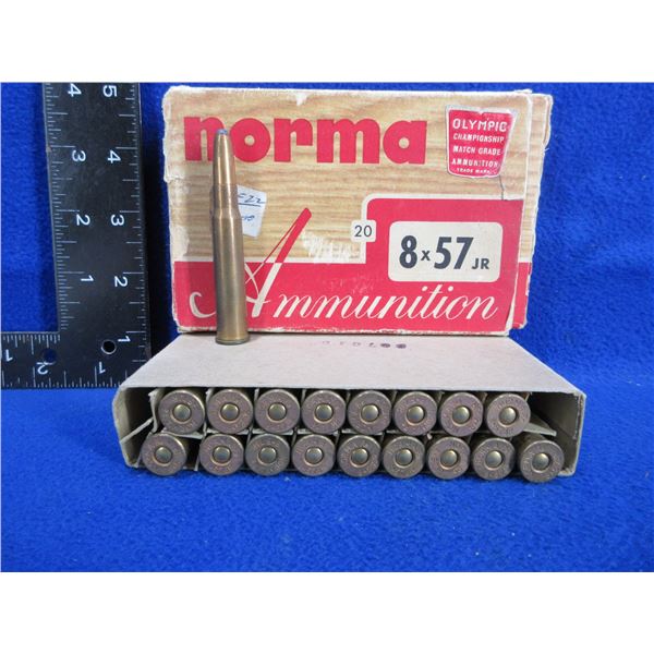 Collector Ammo - 8X57JR (PICKUP ONLY) 196gr Norma