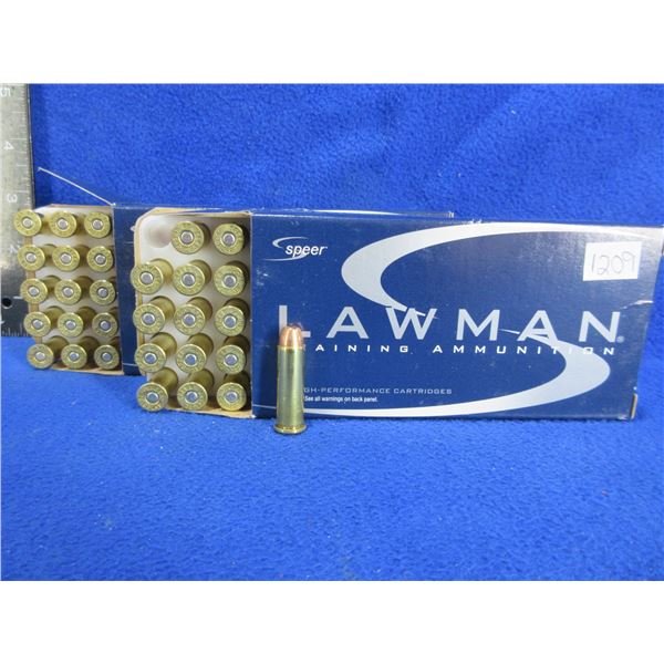 38 Spl +P (PICKUP ONLY) 158gr TMJ Speer Cartridges