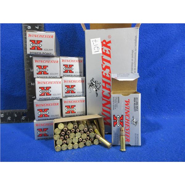 22 LR (PICKUP ONLY) 40gr HV PP Winchester Cartridges
