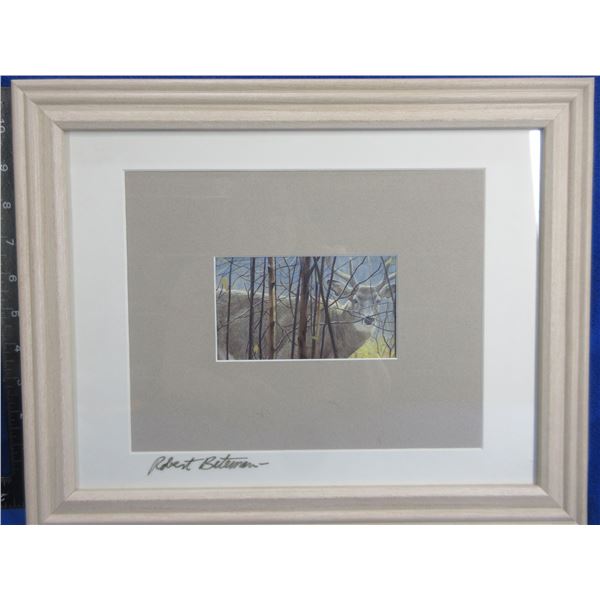 Robert Bateman Framed Print - Whitetail Deer