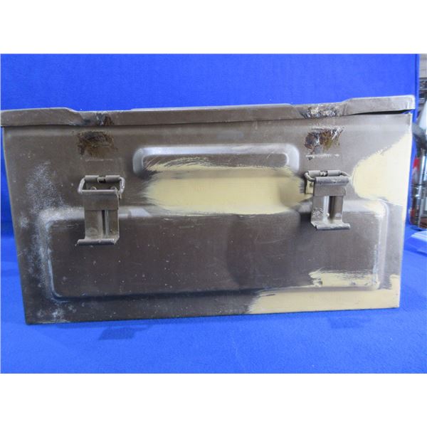 Metal Ammo Can - 18 1/2" x 15 1/2" x 10" High