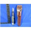 Image 1 : Gerber A475 Hunter Fixed Blade Knife with Leather Sheath