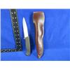 Image 2 : Gerber A475 Hunter Fixed Blade Knife with Leather Sheath