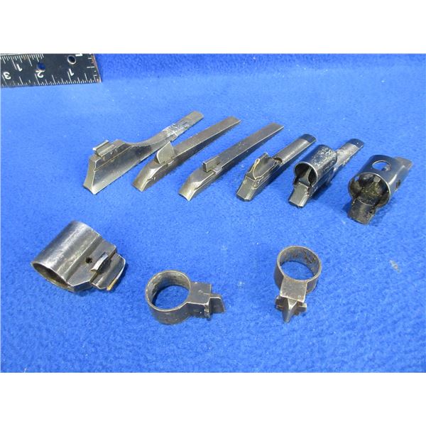 Lot of Misc. Front Sights, Hoods, Etc.