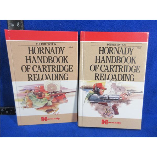 2 Books - Hornady Handbook of Cartridge Reloading
