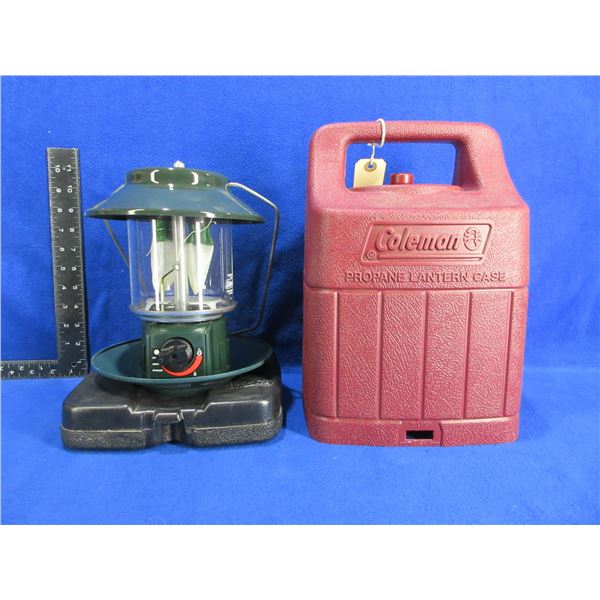 Coleman Lantern 5154B with Hard Propane Lantern Case