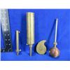 Image 1 : Brass Powder Flask, Powder Measure, Capper, Ball Starter