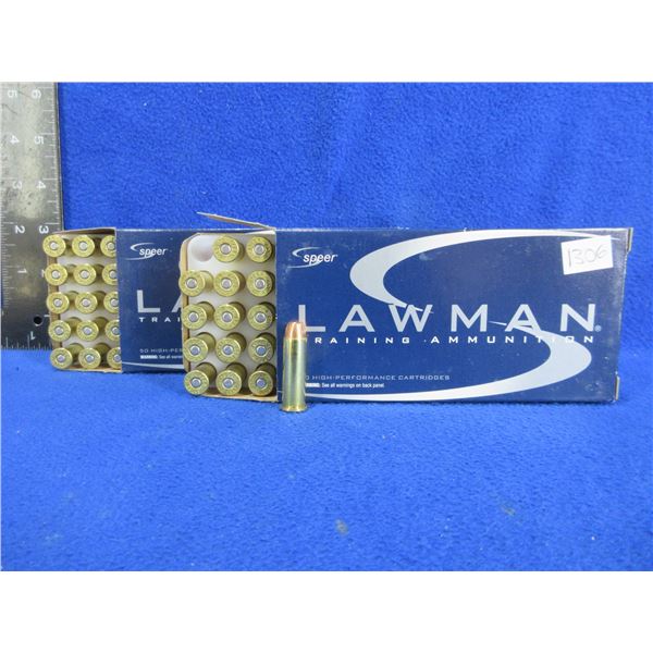 38 Spl +P (PICKUP ONLY) 158gr TMJ Speer Cartridges