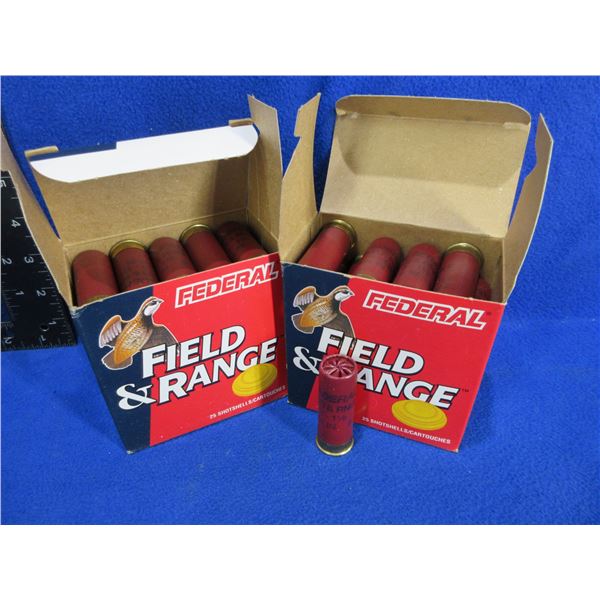 12 Ga. (PICKUP ONLY) 2 3/4" 6 Shot Federal Shotshells