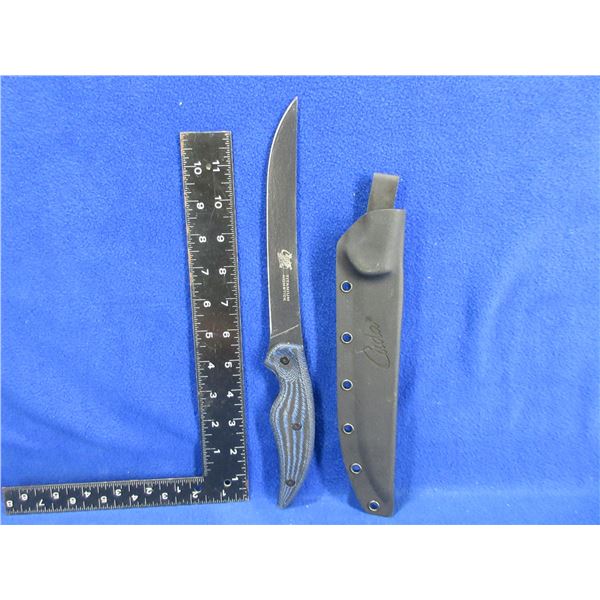 Cuda # 18126 Titanium Nonstick Fillet Knife with Sheath