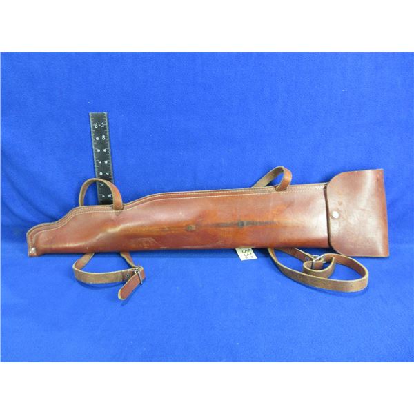 Leather Scabbard with Snap Close Flap - 30"
