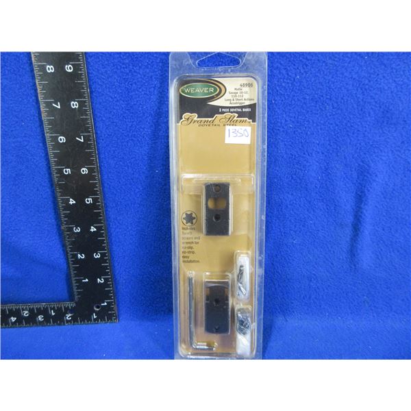 NEW - Weaver Grand Slam 2 Piece Dovetail Bases # 48906