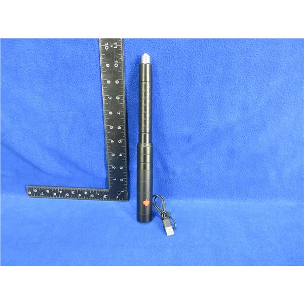 NEW - Telescopic Baton with Flashlight and Lighter