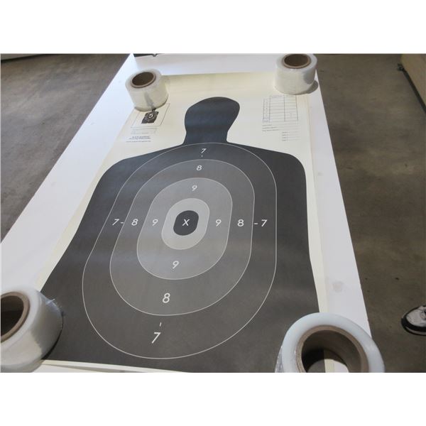 24 Targets - B-27E Gradient Scoring Silhouette - 35" x 23"
