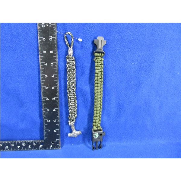 NEW - 2 Paracord Bracelets