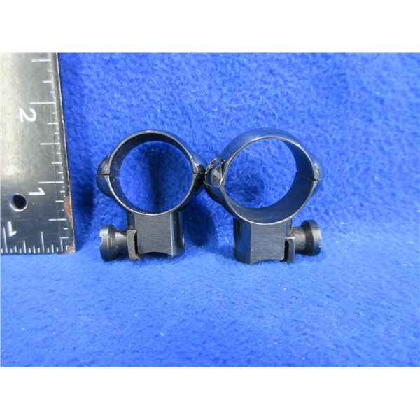 22 LR Dovetail 1" Rings - High, Steel