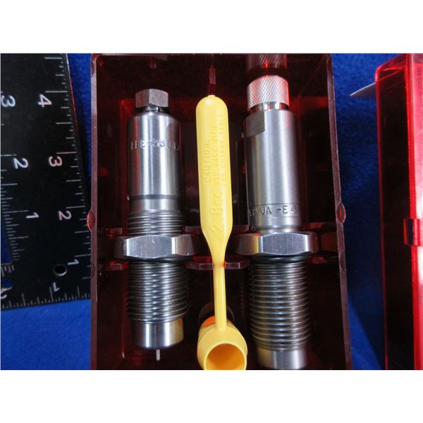 Lee 338 Lapua Mag 2 Die Set with Powder Measure