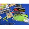 Image 5 : Lot of Misc. Fishing Tackle - Line, Weights, Lures, Etc.