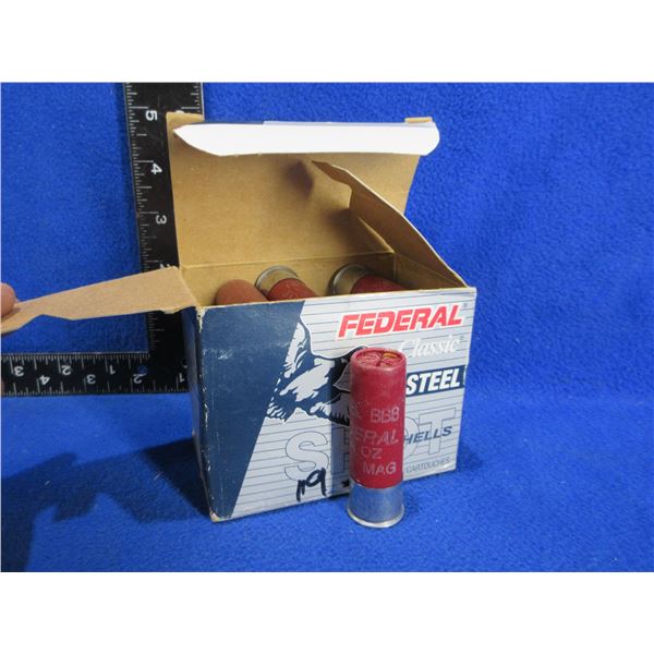 12 Ga. (PICKUP ONLY) 3" BBB Shot Federal Shotshells