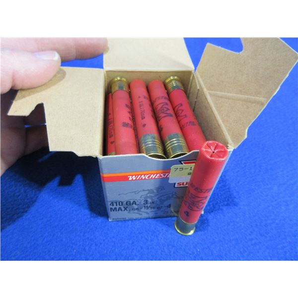 410 Ga.  (PICKUP ONLY) 3" 4 Shot Winchester Shotshells