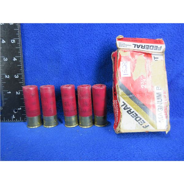 12 Ga. (PICKUP ONLY) 2 3/4" 00Buck Magnum Federal