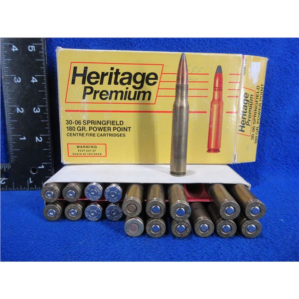 30-06 Reloads (PICK UP ONLY) - Box of 12 + 8 Brass