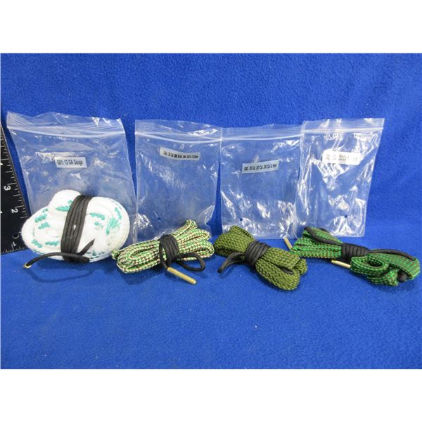 NEW - 4 Pull Thrus - 12 Ga., 22 Cal., 30 Cal., 38 Cal./9MM