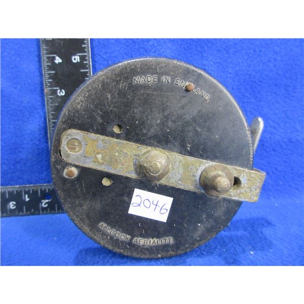 Vintage Bakelite Allcock Aerialite 4" Fishing Reel