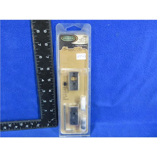 NEW - Weaver Grand Slam 2 Piece Dovetail Bases # 48903