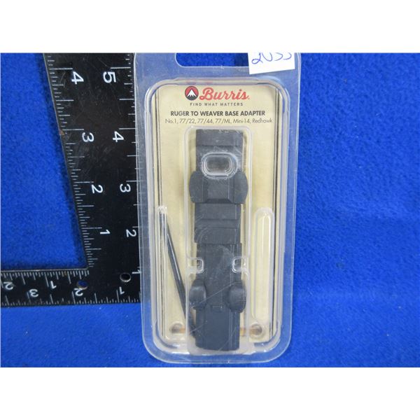 NEW - Burris - Ruger to Weaver Base Adapter # 410991