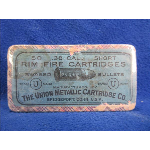 Collector Ammo - 38 Cal. Short (PICK UP ONLY) UMC