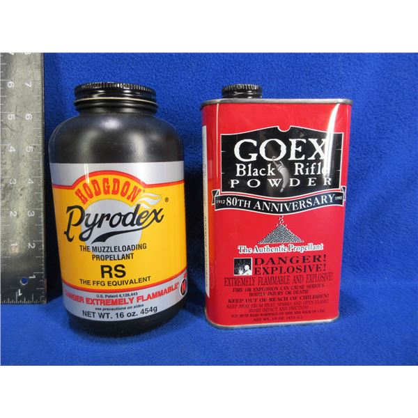 Hodgdon Pyrodex RS & Goex FFG Powder (PICK UP ONLY)