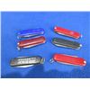 Image 1 : 6 Key Chain Folding Blade Knives