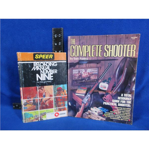 2 Books - Speer Reloading Manual, The Complete Shooter
