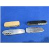 Image 1 : 4 Folding Pocket Knives - 2 are Swiss Style