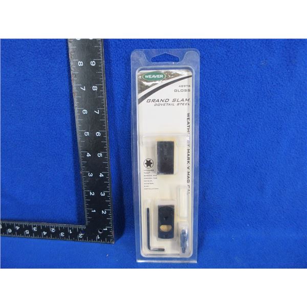 NEW - Weaver Grand Slam 2 Piece Dovetail Bases # 48976
