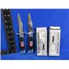 Image 1 : 2 Folding Lock Blade Hunting Knives - 3 1/2" Blades