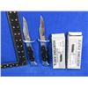 Image 2 : 2 Folding Lock Blade Hunting Knives - 3 1/2" Blades